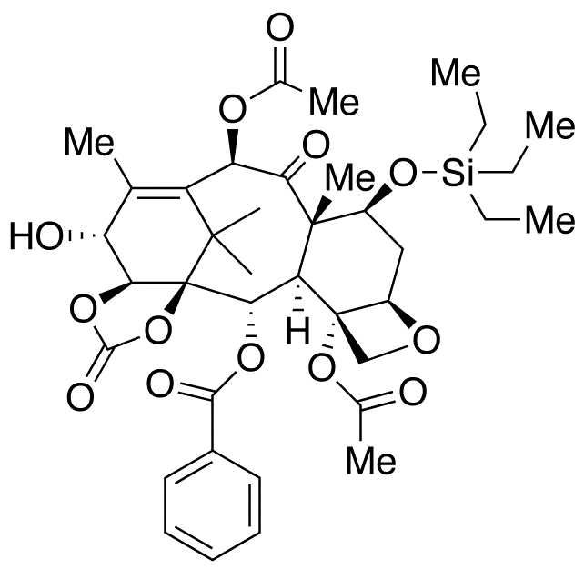 14β-Hydroxy-7-O-(triethylsilyl) Baccatin III 1,14-Carbonate