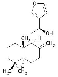 15,16-Epoxy-12S-hydroxylabda-8(17),13(16),14-triene