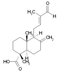 15-Nor-14-oxolabda-8(17),12-dien-18-oic acid