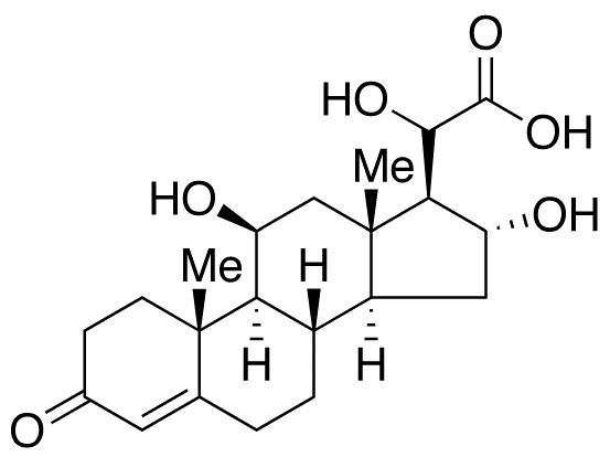 16-Hydroxycorticosterone 20-Hydroxy-21-Acid (Mixture of Diastereomers)