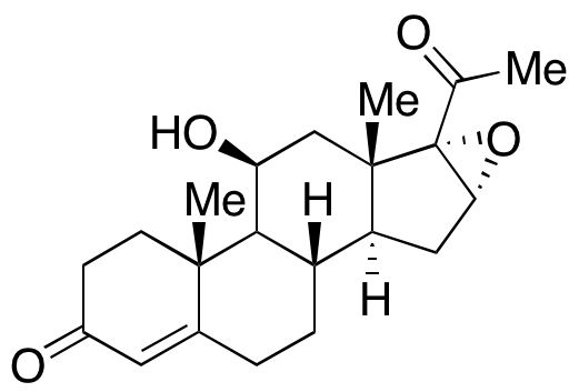 16α,17-Epoxy-11β-hydroxypregn-4-ene-3,20-dione