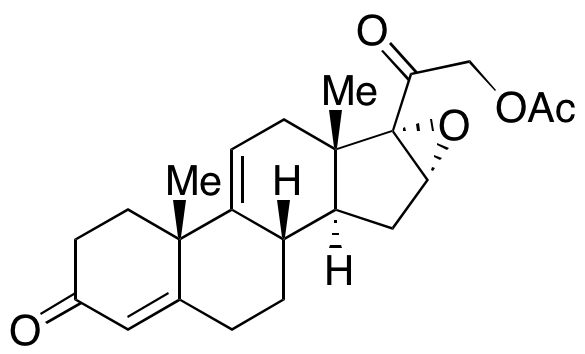 16α,17-Epoxy-21-hydroxypregna-4,9(11)-diene-3,20-dione Acetate