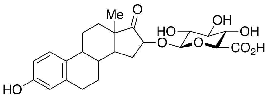 16α-Hydroxyestrone 16-β-D-Glucuronide