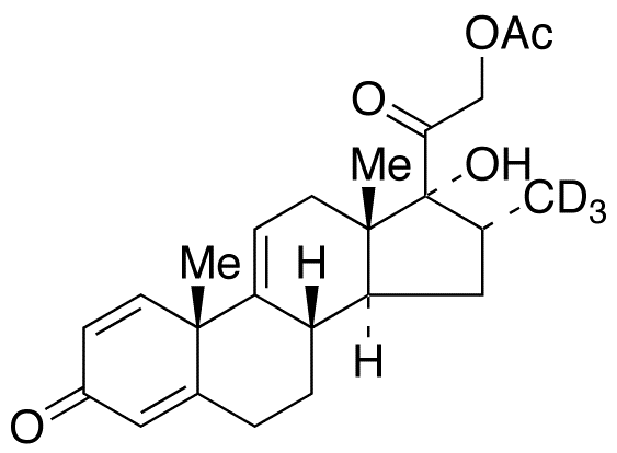 16α-Methyl-d3-9,11-dehydro Prednisolone 21-Acetate