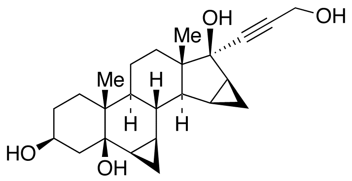 17-(3-Hydroxy-1-propynyl)-6β,7β:15β,16β-dimethyleneandrostane-3β,5β,17β-triol