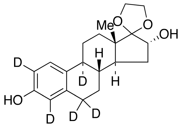 17,17-Ethylenedioxy-1,3,5(10)-estratriene-3,16α-diol-d5