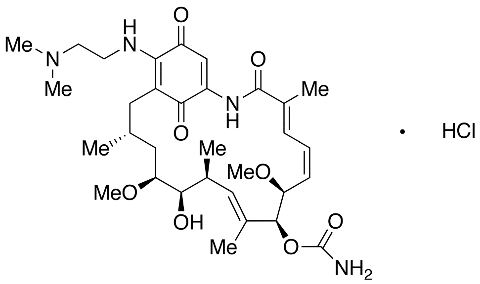 17-N-(2-Dimethylaminoethylamino)-17-demethoxy Geldanamycin Hydrochloride