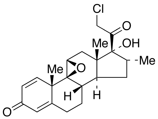 17α-Hydroxy-21-chloro-9β,11β-epoxy-16α-methylpregna-1,4-diene-3,20-dione