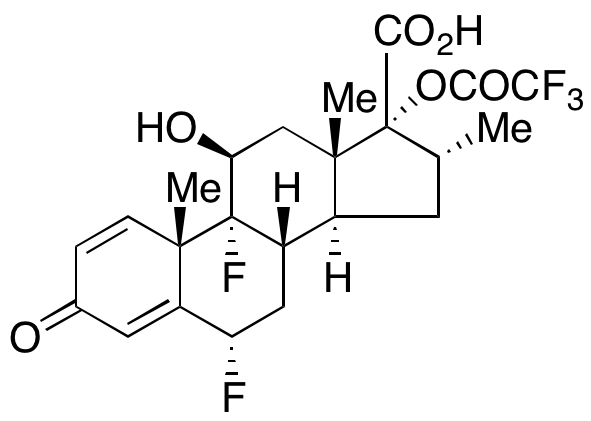 17α-Trifluoroacetoxyfuticasone 17β-Carboxylic Acid