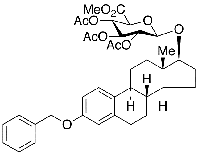 17β-Estradiol 3-O-Benzyl 17-(2,3,4-Tri-O-acetyl-β-D-glucuronide Methyl Ester)