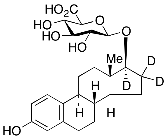 17β-Estradiol-d3 17β-D-Glucuronide