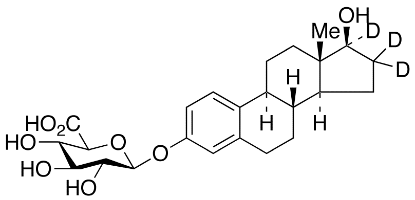 17β-Estradiol-d3 3-β-D-Glucuronide