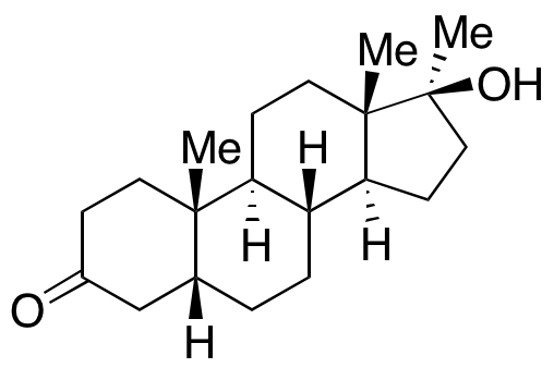 17β-Hydroxy-17α-methyl-5β-androstan-3-one