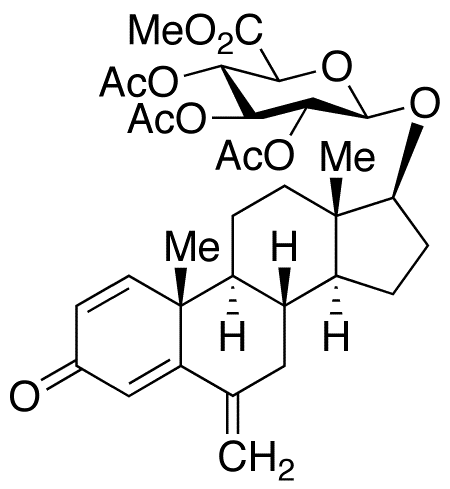 17β-Hydroxy Exemestane 17-O-[2,3,4-Tri-O-acetyl-β-D-Glucuronide Methyl Ester]