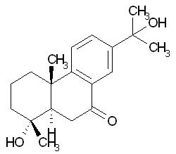 18-Nor-4,15-dihydroxyabieta-8,11,13-trien-7-one