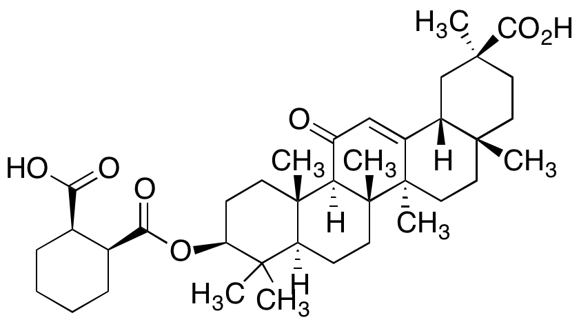 18β-Glycyrrhetinic Acid Hydrogen (1S)-cis-cyclohexane-1,2-dicarboxylate