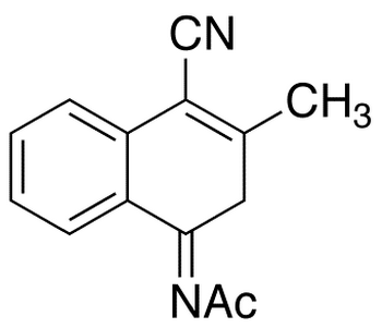 1H-1-Acetylimino-3-methylbenzo[c]pyran-4-carbonitrile