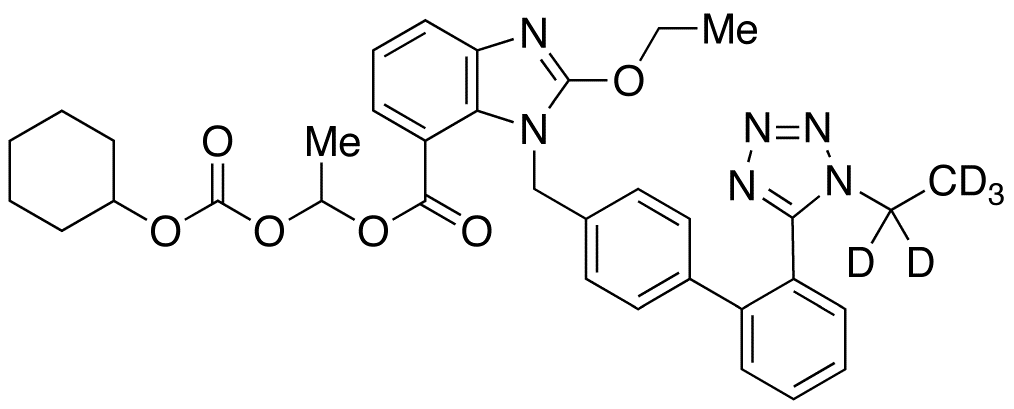 1H-1-Ethyl-d5 Candesartan Cilexetil