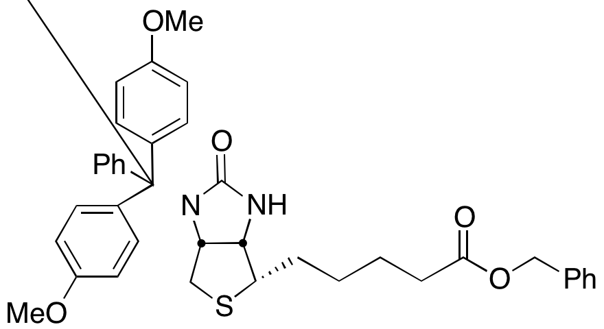 1’N-(4,4’-Dimethoxytrityl) Biotin Benzyl Ester