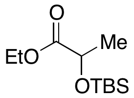 2-[[(1,1-Dimethylethyl)dimethylsilyl]oxy]propanoic Acid Ethyl Ester