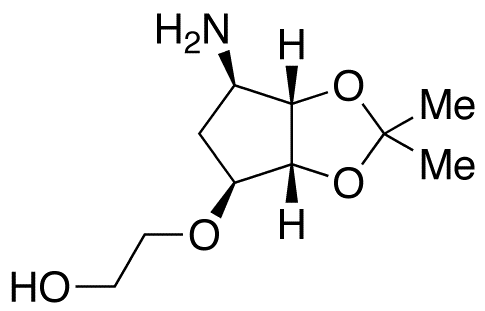 2-[[(3aR,4S,6R,6aS)-6-Aminotetrahydro-2,2-dimethyl-4H-cyclopenta-1,3-dioxol-4-yl]oxy]ethanol