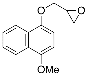 2-[[(4-Methoxy-1-naphthalenyl)oxy]methyl]oxirane