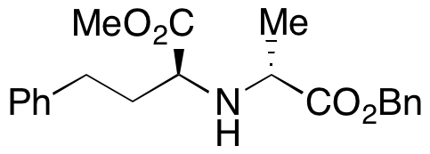 2-(((R)-1-(Benzyloxy)-1-oxopropan-2-yl)amino)-4-phenylbutanoic Acid (R)-Methyl Ester