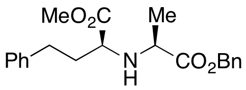 2-(((S)-1-(Benzyloxy)-1-oxopropan-2-yl)amino)-4-phenylbutanoic Acid (S)-Methyl Ester