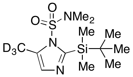 2-[(1,1-Dimethylethyl)dimethylsilyl]-N,N,5-trimethyl-1H-imidazole-1-sulfonamide-d3