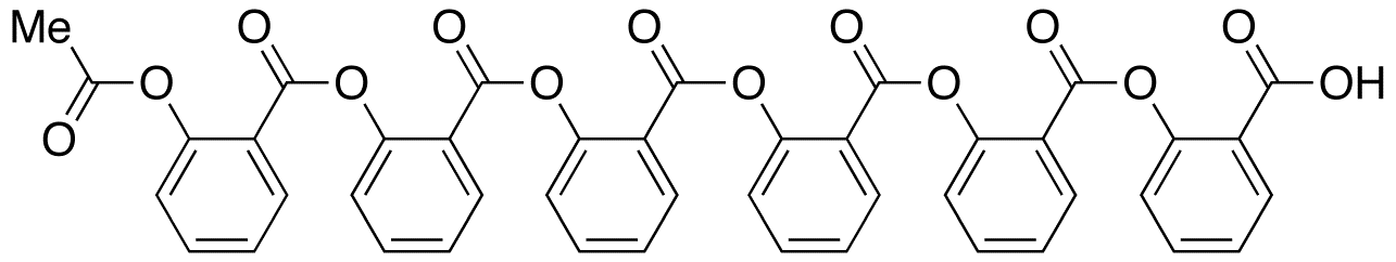 2-[[2-[[2-(Acetyloxy)benzoyl]oxy]benzoyl]oxy]benzoic Acid 2-[[2-[(2-carboxyphenoxy)carbonyl]phenoxy]carbonyl]phenyl Ester