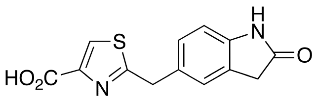 2-[(2,3-Dihydro-2-oxo-1H-indol-5-yl)methyl]-4-thiazolecarboxylic Acid