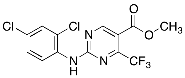 2-[(2,4-Dichlorophenyl)amino]-4-(trifluoromethyl)-5-pyrimidinecarboxylic Acid Methyl Ester