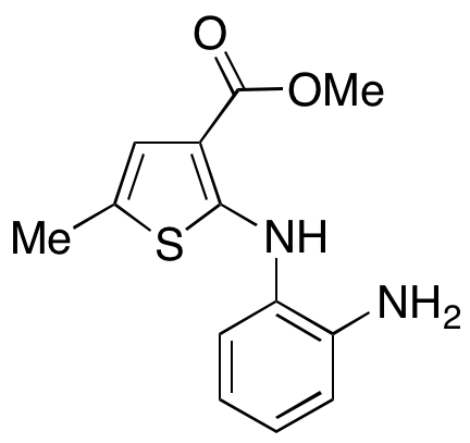 2-[(2-Aminophenyl)amino]-5-methyl-3-thiophenecarboxylic Acid Methyl Ester