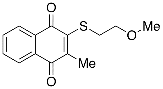 2-[(2-Methoxyethyl)thio]-3-methyl-1,4-napthalenedione