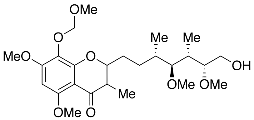 2-[(3S,4S,5S,6R)-7-Hydroxy-4,6-dimethoxy-3,5-dimethylheptyl]-5,7-dimethoxy-8-(methoxymethoxy)-3-methyl-2,3-dihydro-4H-1-benzopyran-4-one