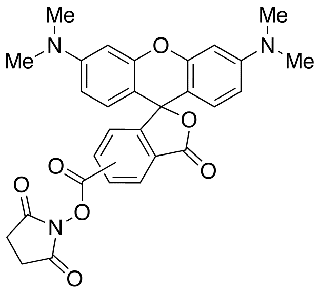 2-[(5(6)-Tetramethylrhodamine]carboxylic Acid N-Hydroxysuccinimide Ester