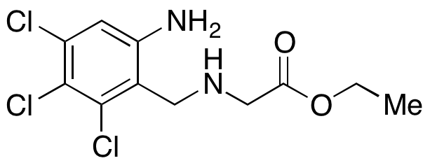 2-((6-Amino-2,3,4-trichlorobenzyl)amino)acetic Acid Ethyl Ester