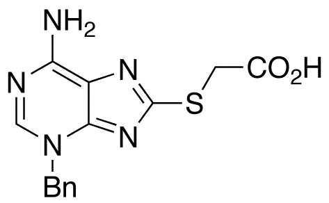 2-[[6-Amino-3-(phenylmethyl)-3H-purin-8-yl]thio]acetic Acid