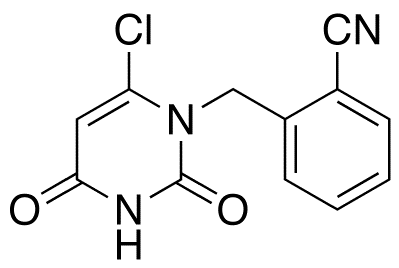 2-((6-Chloro-2,4-dioxo-3,4-dihydro-2H-pyrimidin-1-yl)methyl)benzonitrile