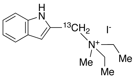 2-[(Diethylamino)methyl-13C]indole Methiodide