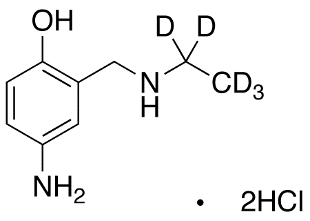 2-[(Ethylamino)methyl]-4-aminophenol-d5 Dihydrochloride