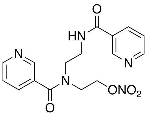 2-[(Pyridin-3-ylcarbonyl)-2-[(pyridin-3-ylcarbonyl)ethyl]amino]ethyl Nitrate