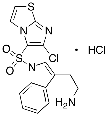 2-[1-[(6-Chloroimidazo[2,1-b][1,3]thiazol-5-yl)sulfonyl]-1H-indol-3-yl]ethylamine Hydrochloride