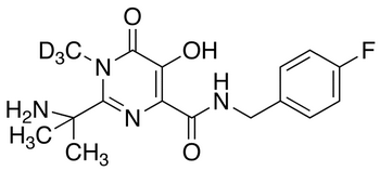 2-(1-Amino-1-methylethyl)-N-(4-fluorobenzyl)-5-hydroxy-1-methyl-6-oxo-1,6-dihydropyrimidine-4-carboxamide-d3