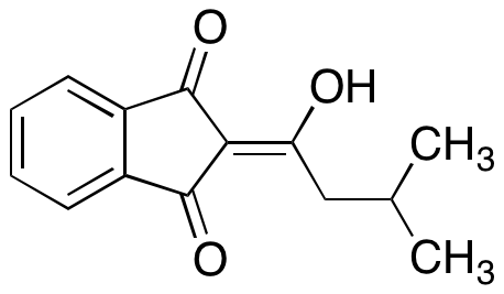 2-(1-Hydroxy-3-methylbutylidene)-1H-indene-1,3(2H)-dione