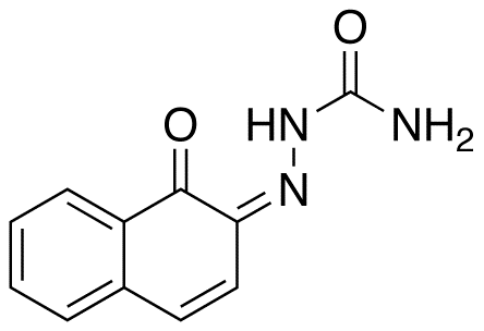 2-(1-Oxo-2(1H)-naphthalenylidene)-hydrazinecarboxamide