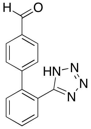 2’-(1H-Tetrazol-5-yl)-1,1’-biphenyl-4-carboxaldehyde (Losartan Impurity)