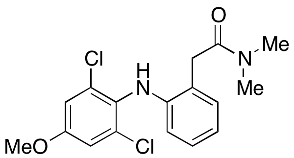 2-(2-((2,6-Dichloro-4-methoxyphenyl)amino)phenyl)-N,N-dimethylacetamide