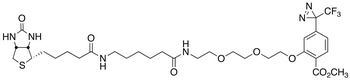 2-[2-[2-[2-[6-(Biotinylaminohexanoyl]aminoethoxy]ethoxy]ethoxy]-4-[3-(trifluoromethyl)-3H-diazirin-3-yl]benzoic Acid, Methyl Ester