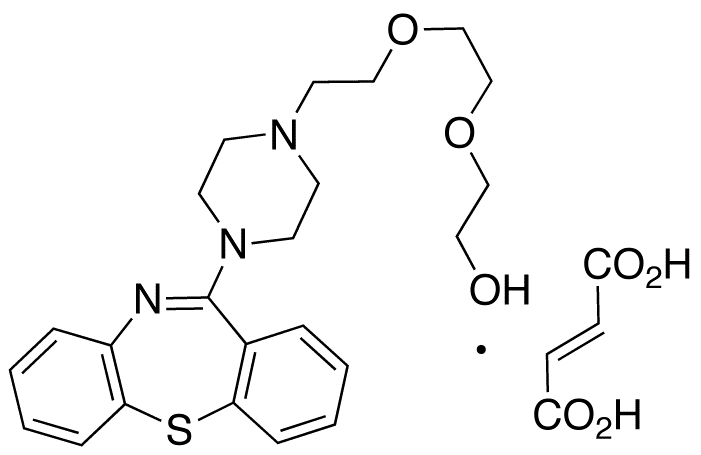 2-[2-[2-(4-Dibenzo[b,f][1,4]thiazepin-11-yl-1-piperazinyl)ethoxy]ethoxy]ethanol Fumarate